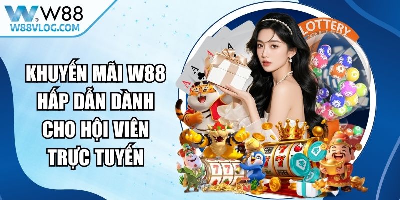 Khuyến Mãi W88 Hấp Dẫn Dành Cho Hội Viên Trực Tuyến 1 Khuyến Mãi W88